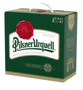 Pilsner Urquell Pivo ležák světlý 8 x 0,5l (4l)